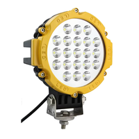 7 pouces 63W 12V Led travail lumière Spot faisceau tout-terrain camion rond brouillard conduite lampe rouge Luz De Trabajo De 7pulgadas De 63W Led