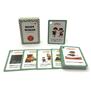 220 Carte Flash con Parole di Alta Frequenza (Dolch) per l'Educazione Precoce all'Inglese, Modello 220SW, Confezione in Scatola Colorata - Product Image 2