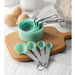 ZP <b>Measuring</b> Spoon Set Plastic Sustainable Gram Scale Baking Salt Control <b>Measuring</b> Cups Dishwasher Safe Hand Wash Only <b>Tools</b> - Product Image 4