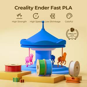 Filamento Creality Ender Fast PLA de 1.75mm, 2kg, Negro y Blanco, para Impresora 3D, Impresión de Alta Velocidad - Product Image 2