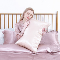 Vente en gros de taies d'oreiller en soie Taie d'oreiller en soie de mûrier Taie d'oreiller en soie sur mesure