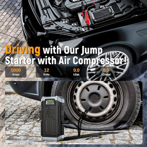Không Dây Di Động Ô Tô Xe Nhảy Khởi Động Ngân Hàng Điện Xe Pin Booster Sạc Bắt đầu Thiết Bị 5000MAh Nhảy Khởi Động - Product Image 2