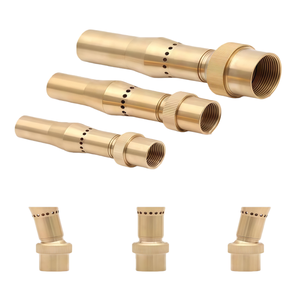 หัวฉีดน้ำพุทองเหลืองแบบหลายกิ่ง ติดตั้งง่าย ผิวสัมผัสโลหะ สำหรับตกแต่งสวน ใช้ได้ทั้งภายในและภายนอก ขนาด 1/2 นิ้ว - Product Image 5