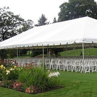 Grande tente de réception extérieure en toile pour événements, tente de fête pour 100 personnes, tente de mariage