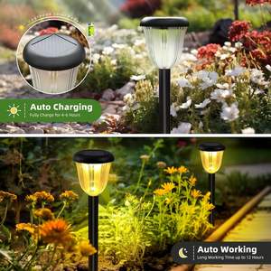 Vente directe de lampes solaires d'extérieur du fabricant – Éclairage décoratif pour jardin, cour, aménagement paysager et ambiance lumineuse au sol - Product Image 2