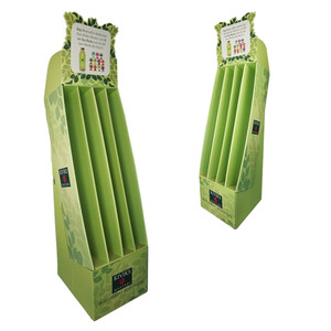 Chất lượng cao các tông sóng hiển thị đứng bán lẻ sàn hiển thị đứng tùy chỉnh uống bia rượu chai nước Rack hiển thị - Product Image 4