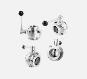 Válvula de <span class=keywords><strong>mariposa</strong></span> eléctrica Furui Mini PM naranja de acero inoxidable, actuador inteligente higiénico para estructura de bola de agua y alimentos, grado alimenticio - Product Image 5