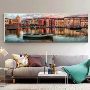 <span class=keywords><strong>Moda</strong></span> 3D astratto paesaggio urbano Poster per soggiorno a New York Parigi scena notturna di <span class=keywords><strong>arte</strong></span> <span class=keywords><strong>della</strong></span> parete con telaio in metallo facile da appendere - Product Image 1