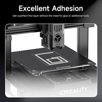 Accessoires pour imprimante 3D Creality, plaque de construction PC 235 x 235 mm CR-240628, plateforme de lit pour Ender 3/V3/K1/K1C, performances améliorées, 9,3 oz