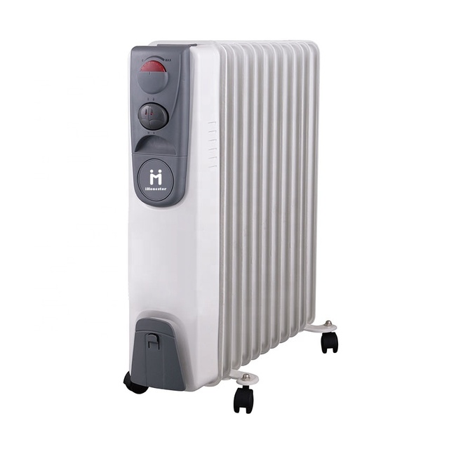 Oil Filled Radiator Room Heater with Turbo Fan and Timer Optional (From 1500W to 2500W)