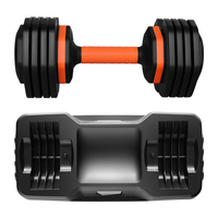Haltères de musculation 25lbs 55LB Pesa Haltères réglables pour l'entraînement musculaire Peuvent être personnalisés 552 Haltère réglable