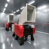 Machine à broyer le plastique à haute efficacité pour le traitement des déchets plastiques PP PE PET ABS