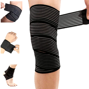 Bandes de compression élastiques <span class=keywords><strong>pour</strong></span> le sport, <span class=keywords><strong>pour</strong></span> la cheville, le poignet, le genou, le mollet, la <span class=keywords><strong>cuisse</strong></span> - Product Image 1