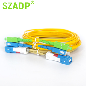 Optic Fiber Patch Cord 1M Armoured <strong>Sc</strong>-Lc Metal Dx Sm Fc Upc Apc Fiber Pigtail <strong>Sc</strong>/Upc <strong>15</strong> M <strong>Sc</strong>-Fc Fiber Patch Cord - Product Image 4