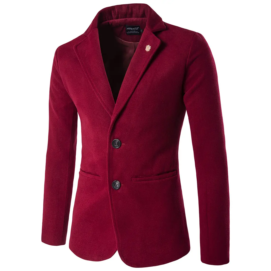 Thiết Kế Người Đàn Ông Của Duy Nhất Ngực Kiểm Tra Áo Khoác Rắn Mỏng Sọc Giản Dị Blazer Áo Khoác Hot Bán Mới Cho Người Đàn Ông Người Lớn Giải Trí Không Dệt