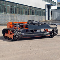 Débroussailleuse de paillage, machine agricole, tondeuse à gazon, robot tondeuse sans fil télécommandé, kit complet de tondeuse à gazon, résistant à l'usure
