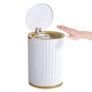 high quality 9L Smart Sensor Trash Can Home Office Trash Automatic Induction Plastic Smart Trash bin rubbish bin