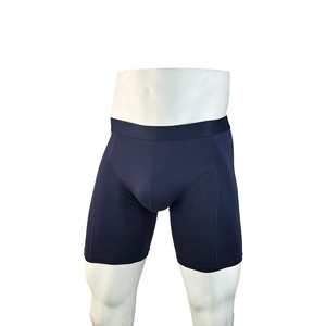 Boxer da <span class=keywords><strong>Uomo</strong></span> Plus-Size Personalizzati per il Commercio Estero, a Vita Media, in Maglia, Sportivi, Anti-Sfregamento, in Puro Cotone - Product Image 2
