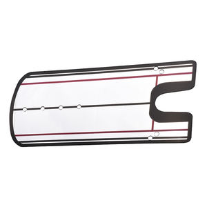 高品质亚克力黑色轻型高尔夫推杆镜挥杆训练器对准训练辅助器推杆训练辅助器 - Product Image 6