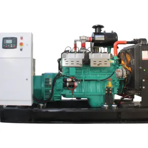 high performance green gas generator 120kw 150kva gas operated electric generators