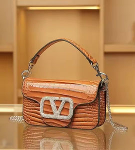 Bolso de mensajero de lujo de diseñador para mujer, bolsos cruzados de hombro con cadena a la moda, bolsos de marca de cuero PU para mujer - Product Image 3