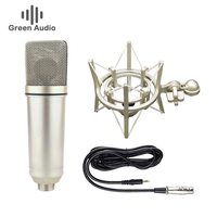 Kit de Microphone à Condensateur d'Enregistrement GAM-V87 avec Suspension Anti-Choc pour Micro
