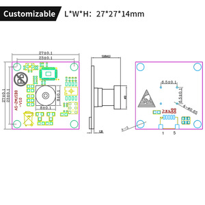 โมดูลกล้อง USB 2.0 แบบเสียบใช้งานได้ทันที รุ่น BTF-HM2057 มุมกว้าง ความละเอียด 2 ล้านพิกเซล HD สำหรับแล็ปท็อป จากผู้ผลิต - Product Image 3