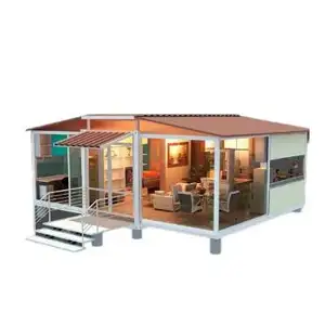 Hysun New Style collapsible storage box folding expandable container house price ODM mobile prefab house home