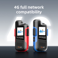 Maycall Android Network 4G LTE POC Talkie-walkie portable Mini GPS UHF VHF DMR Caméra Double carte SIM PTT Réel 8.1