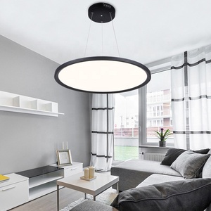 <span class=keywords><strong>Panel</strong></span> de luz LED SMD de estilo nórdico, suspensión de techo redonda, ultrafina, grande, personalizable, 96W, mm de diámetro - Product Image 6