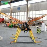Parc d'attractions Gecai Animatronic Usine de maquettes de fourmis volantes grandeur nature