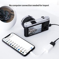 Adaptador USB 3.0 Tipo-C para Teléfono Android/PC, Hub para Cámaras, Memorias USB, Ratones, Teclados y Cable OTG, Modelo BF-G541-01