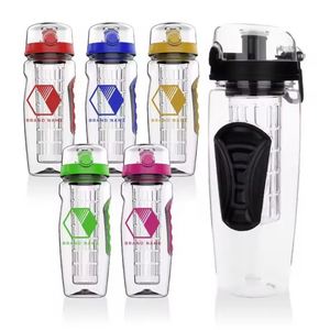 32oz Tritan Sports <b>Water</b> <b>Bottle</b> - Large Capacity Outdoor Juice Cup with <b>Filter</b> Net - Product Image 1