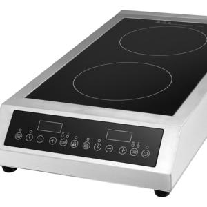 Table de cuisson à induction double brûleur 3500W AM-CD203, puissance élevée, offre une chaleur intense pour une cuisson rapide et efficace - Product Image 1