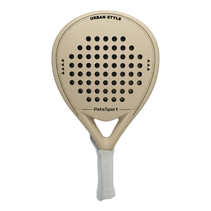 Raqueta de <span class=keywords><strong>Pádel</strong></span> PATSSPORT OEM de Alta Calidad, Serie Macaron, Acabado Mate de Fibra de Carbono 3K, Forma de Lágrima, Ligera, Bajo Equilibrio - Product Image 3