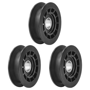 Polea tensora de plástico para cortacésped, 56,5 mm de diámetro exterior, pieza de repuesto negra para accesorios de cortacésped - Product Image 5