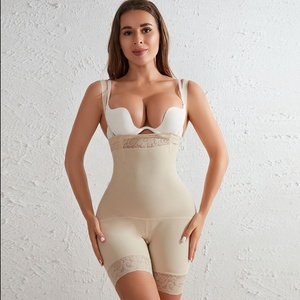 Gran Oferta <span class=keywords><strong>Faja</strong></span> Colombiana de Alta Compresión, Pantalones Cortos Powernet de Cintura Alta, Levanta Glúteos y Control Abdominal, <span class=keywords><strong>Faja</strong></span> Moldeadora BBL - Product Image 5