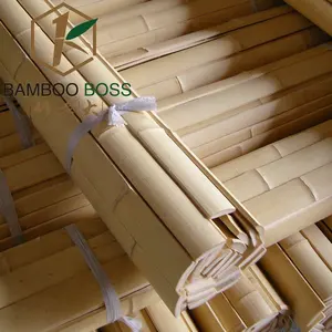 High End Wholesale Custom Size Split Bamboo Slats Garden