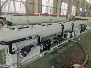 เครื่องรีดท่อแบบสกรูเดี่ยวอัตโนมัติเต็มรูปแบบสำหรับ PE/PVC/PPR/HDPE พร้อมมอเตอร์และได้รับการรับรองมาตรฐาน CE - Product Image 4