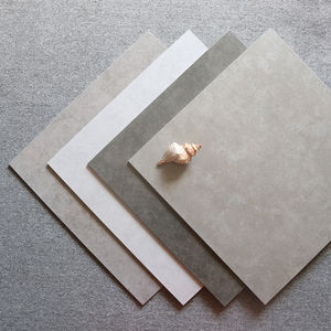 Azulejos de <span class=keywords><strong>pared</strong></span> de porcelana gris 600x600mm textura de piedra de acabado mate resistente al ácido moderno para dormitorio sala de estar - Product Image 1
