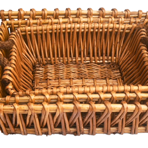 Cesta de mimbre multifuncional estilo hada/náutico para frutas, regalo de empresa, cesta de regalo vacía para flores, almacenamiento de alimentos, hecha en China - Product Image 4