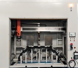 เครื่องเชื่อมความถี่สูงแบบห้าแกนใหม่ อัตโนมัติสำหรับอุตสาหกรรม เครื่องเชื่อมพีวีซีสามมิติ 2.5 กิโลวัตต์ 15x20 ซม. สำหรับงานทางการแพทย์ - Product Image 1