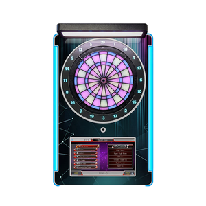 Diana electrónica de lujo para el hogar 6 dardos | Máquina de juego de dardos con pantalla LED profesional que funciona con monedas Yulong Dardos MINI-5 - Product Image 1