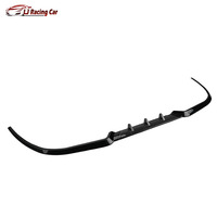 Accessoires de voiture de haute qualité, séparateur de pare-chocs avant universel en ABS, aspect carbone noir brillant