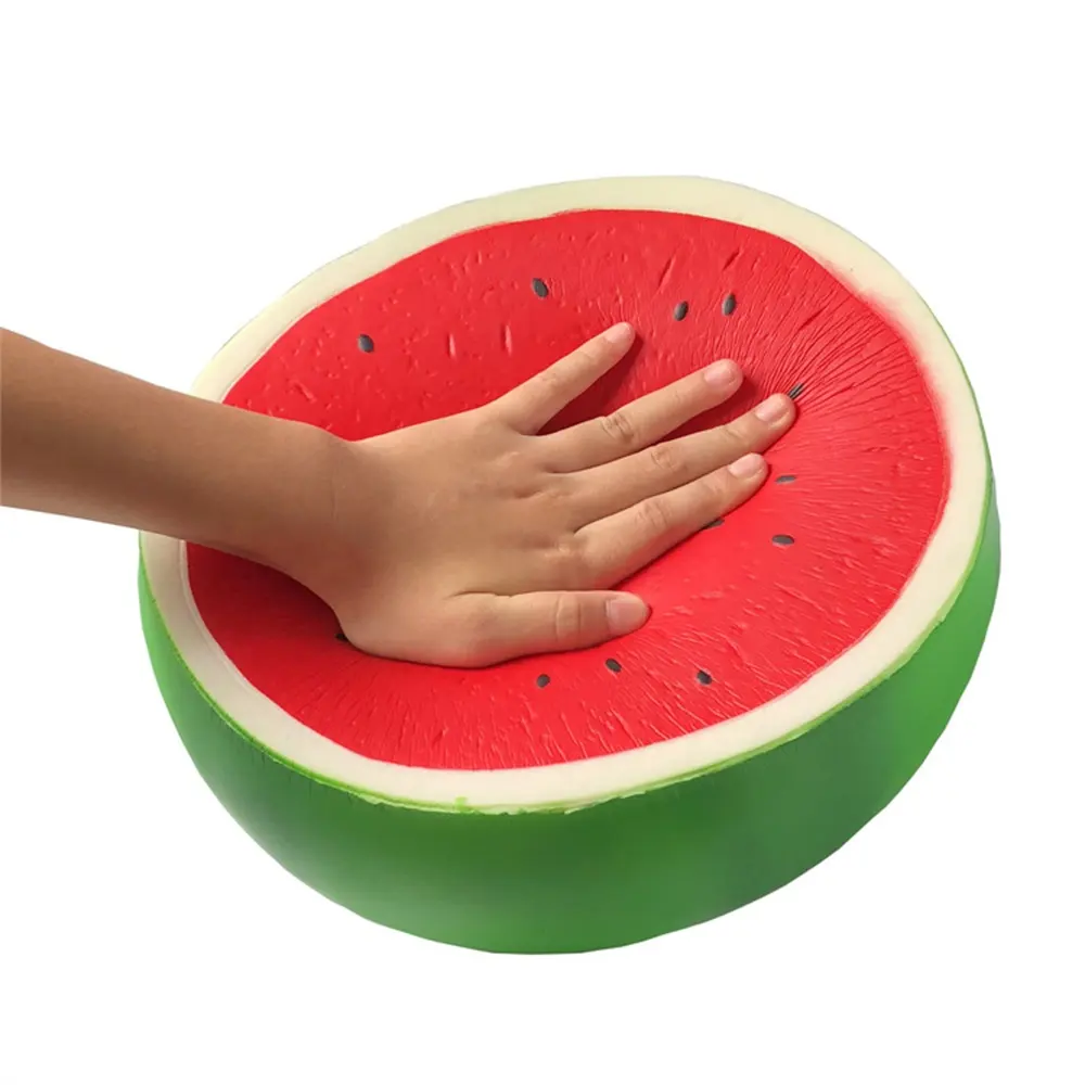 Giant Watermelon Slow Rising Scented Antistress Jumbo Squishy Squeeze Mochi Super Huge Stress Relief Squish Squishies Fidget Toy