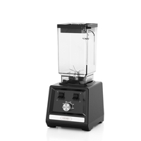 RANBEM Elektrische 1800ml Capaciteit Commerciële Huishoudelijke 5-Snelheden Variabele Snelheid Drukknop Smoothie Blender met Zuiver Koperen Motor