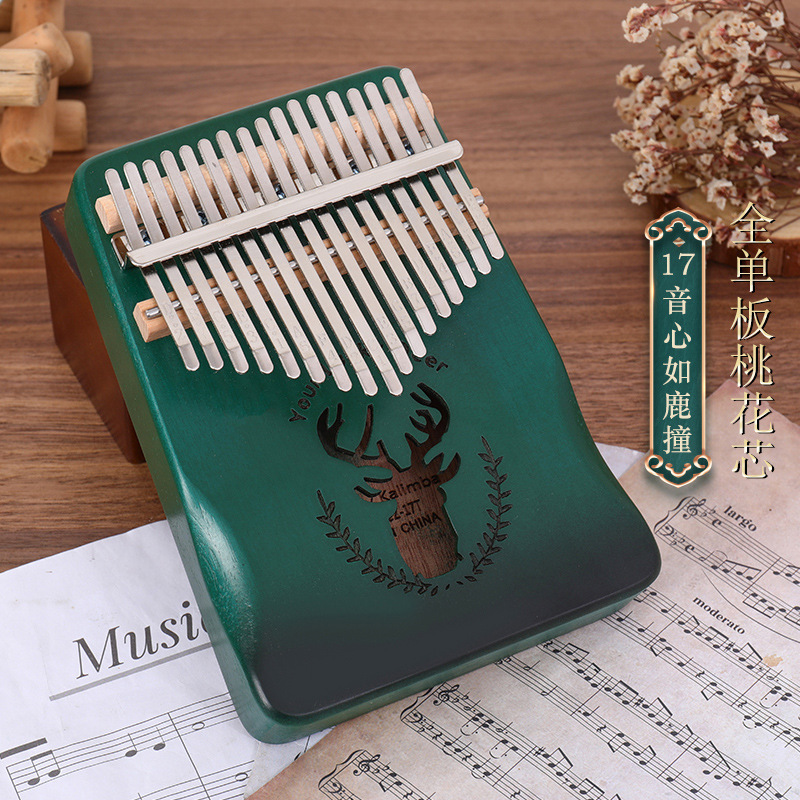 15 dégradés verts [cœur comme un cerf qui cogne] + coffret cadeau