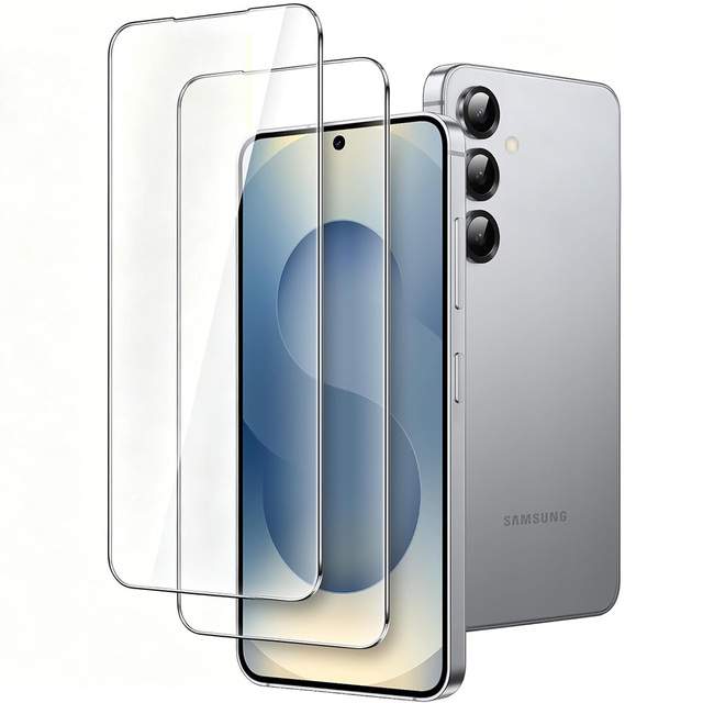 3D Curved Full Glue HD Clear Tempered Glass for Samsung S26 S25 S24 S22 S21 Ultra Plus Bubble-Free HD Screen Protector