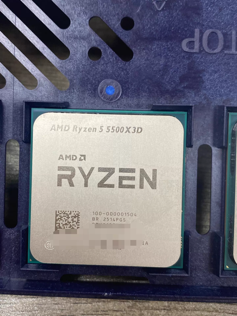 Original New AMD CPU Ryzen 5/7 5500X3D for Desktop PC Only High-Performance Gaming Processor