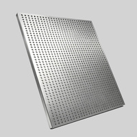 Grille de protection perforée en acier inoxydable pour haut-parleur, plaque métallique anti-corrosion, ouverture 0,8-100 mm, utilisation industrielle